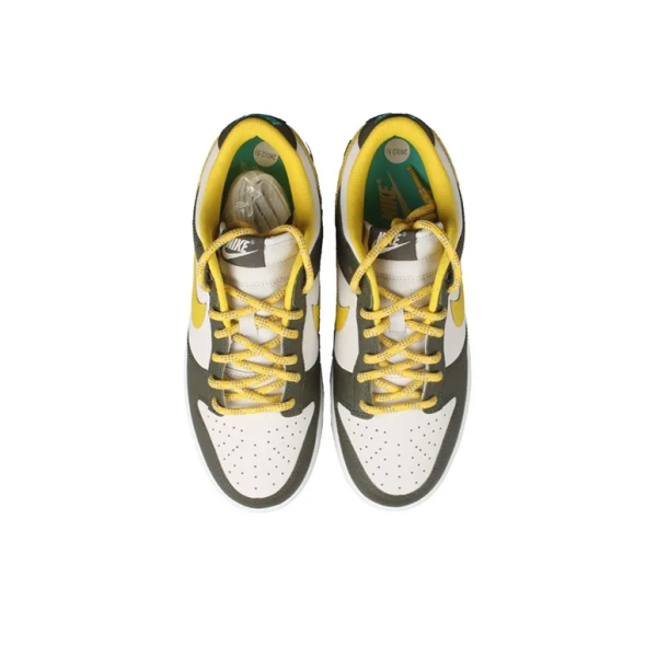 Dunk Low Retro Premium Cargo Khaki Vivid Sulfur - Fv3629-371 - Iconic - Image 4
