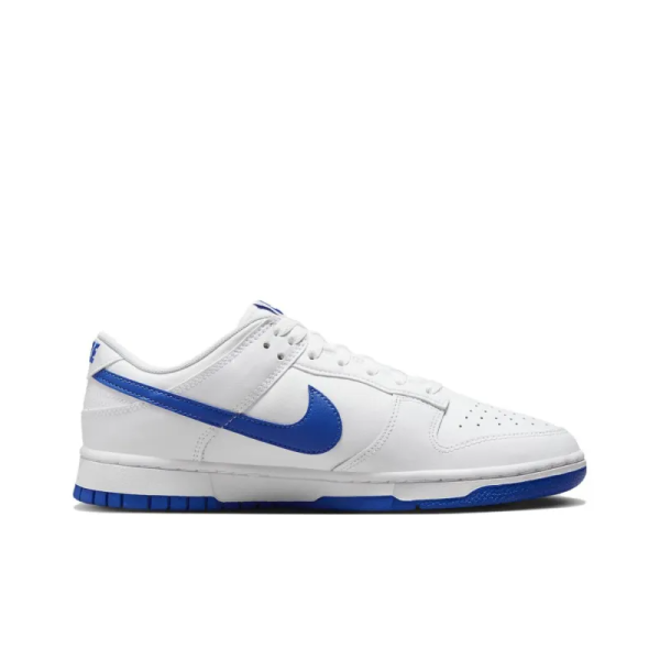Dunk Low White Hyper Royal - Dv0831-104 - Streetwear - Image 2