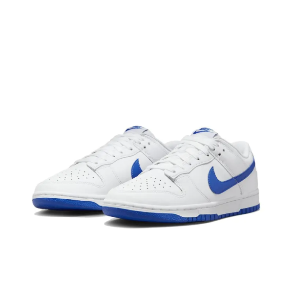Dunk Low White Hyper Royal - Dv0831-104 - Streetwear - Image 3