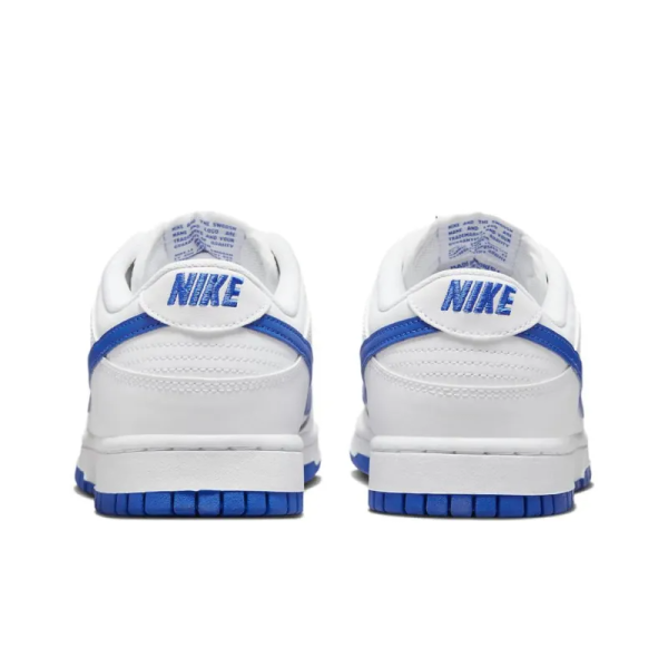 Dunk Low White Hyper Royal - Dv0831-104 - Streetwear - Image 5