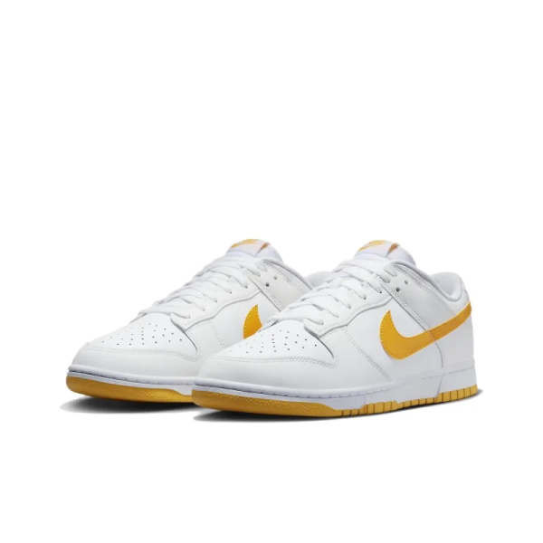 Dunk Low White University Gold - Dv0831-110 - For Men - Image 3