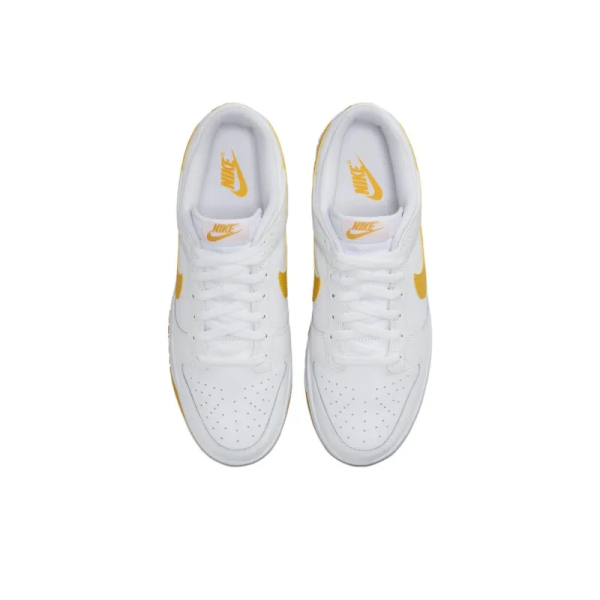 Dunk Low White University Gold - Dv0831-110 - For Men - Image 4
