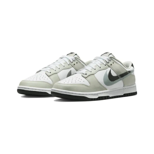 Dunk Low Stencil Swoosh - Fd0661-100 - For Men - Image 3