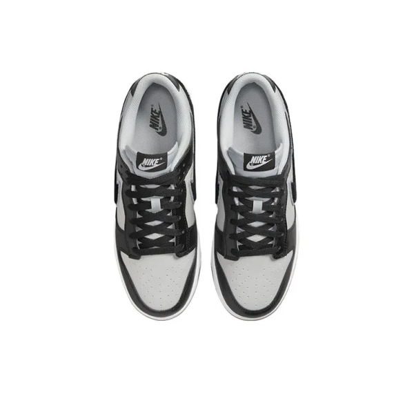 Dunk Low Chenille Swoosh Black Grey - Dq7683-001 - For Men - Image 4
