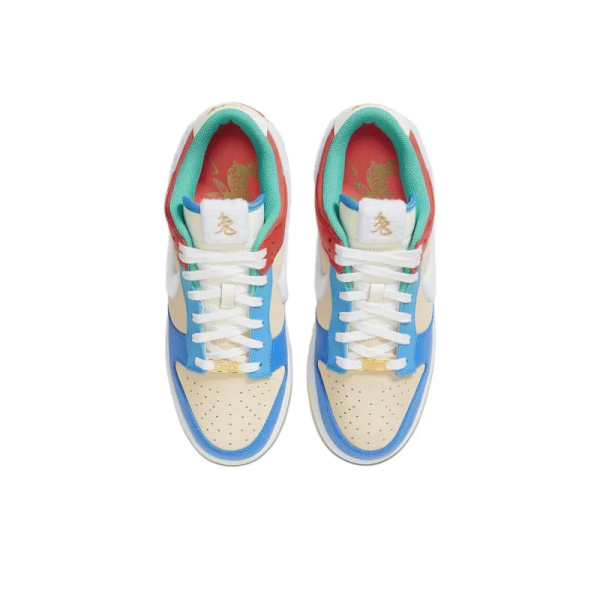 Dunk Low Retro Prm Year Of The Rabbit Blue Orange Cream - Fd4203-111 - Limited - Image 2