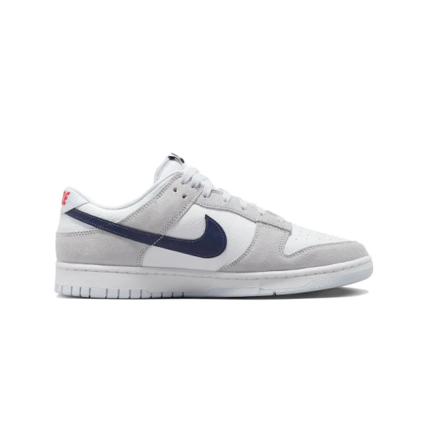 Dunk Low White Grey Navy Aqua Mini Swoosh - Fj4227-001 - Streetwear - Image 2