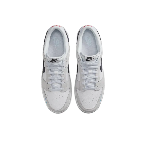 Dunk Low White Grey Navy Aqua Mini Swoosh - Fj4227-001 - Streetwear - Image 4