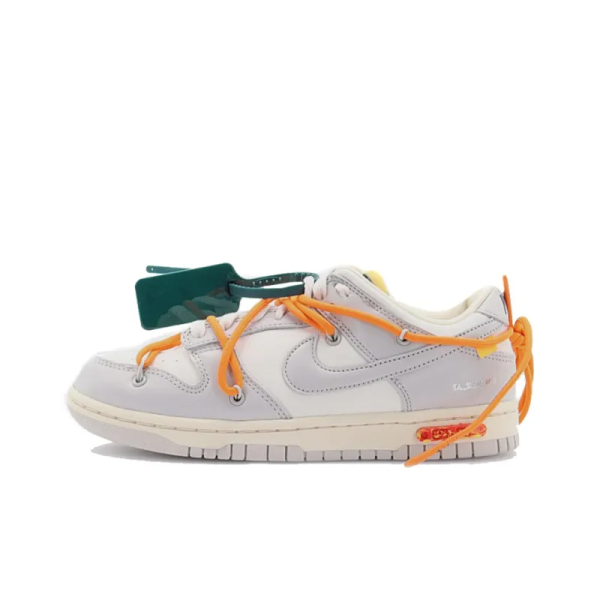 Dunk Low Off White Lot 44 Of 50 - Dm1602-104 - For Men