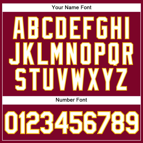 Maroon White Pinstripe White-Gold Authentic Personalized Basketball Jersey - Image 4