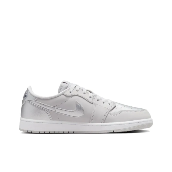 Air Jordan 1 Low Og Metallic Silver - Cz0790-002 - Iconic - Image 2