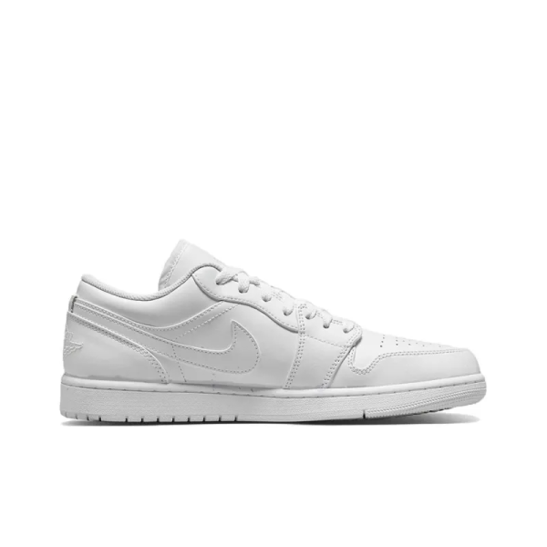 Air Jordan 1 Low 'Triple White' 2022 553558-136 - Iconic - Image 2