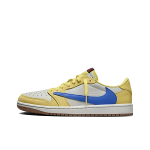 Travis Scott X Air Jordan 1 Low Og Canary - Dz4137-700 - Style