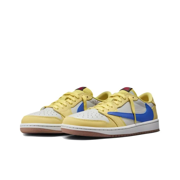 Travis Scott X Air Jordan 1 Low Og Canary - Dz4137-700 - Style - Image 3