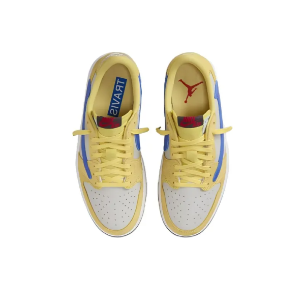 Travis Scott X Air Jordan 1 Low Og Canary - Dz4137-700 - Style - Image 5