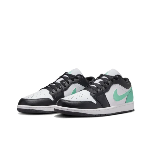 Air Jordan 1 Low Green Glow - 553558-131 - For Men - Image 2