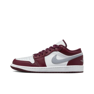 Air Jordan 1 Low White Bordeaux - 553558-615 - Drop
