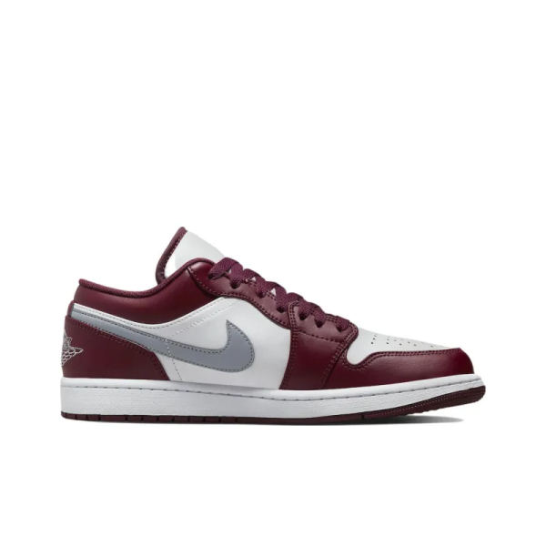 Air Jordan 1 Low White Bordeaux - 553558-615 - Drop - Image 2