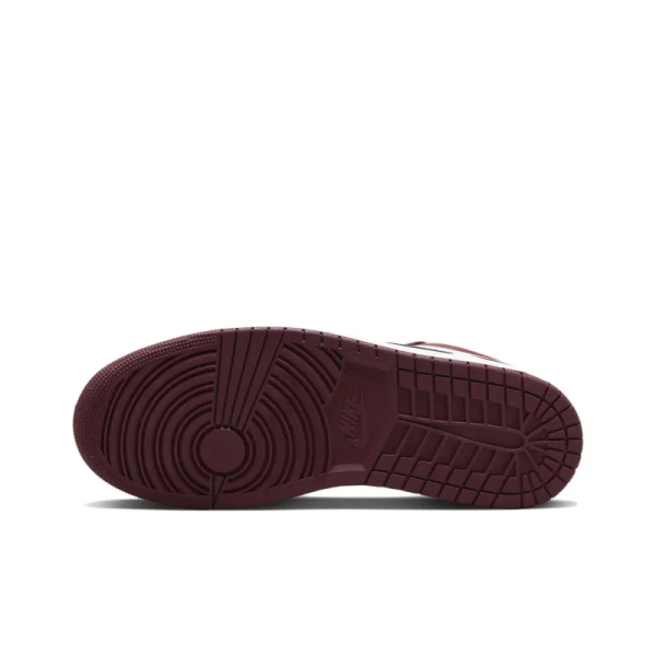 Air Jordan 1 Low White Bordeaux - 553558-615 - Drop - Image 6