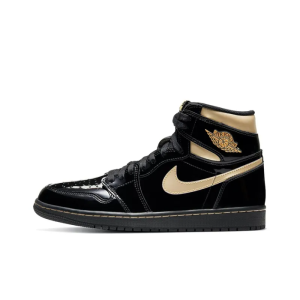 Air Jordan 1 Retro High OG 'Black Metallic Gold' 555088-032 - Iconic