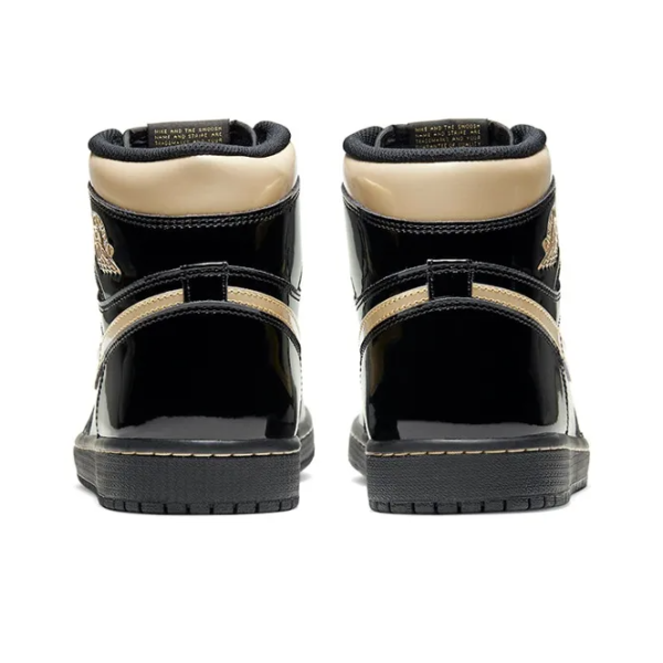 Air Jordan 1 Retro High OG 'Black Metallic Gold' 555088-032 - Iconic - Image 5
