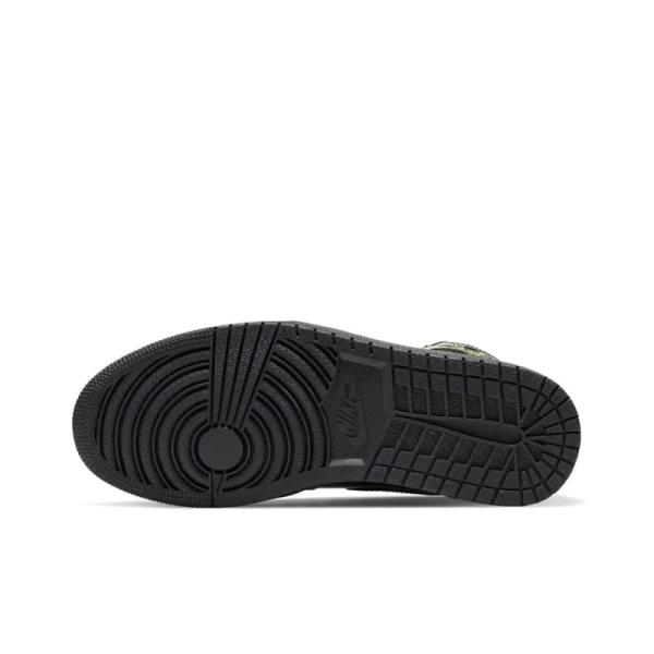 Air Jordan 1 Retro High OG 'Black Metallic Gold' 555088-032 - Iconic - Image 6