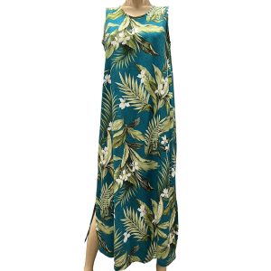 White Ginger Jade Long Tank Dress for Beach and Casual Wear