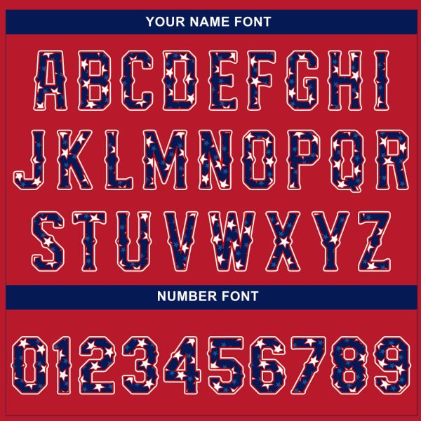 Red Texas Style Personalized Baseball Jersey - Image 4