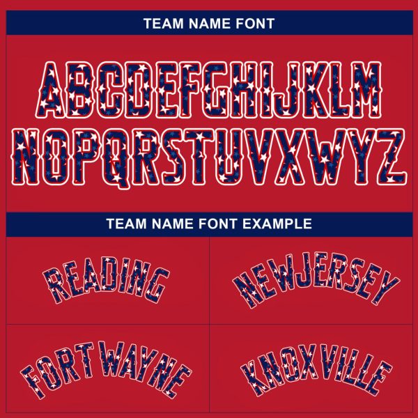 Red Texas Style Personalized Baseball Jersey - Image 5