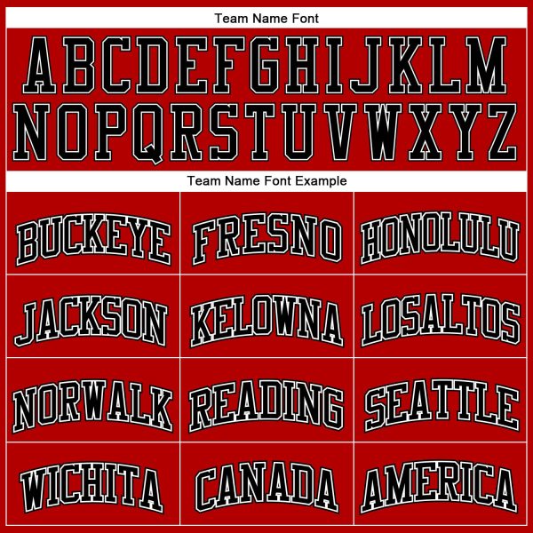 Red White Pinstripe Black-White Authentic Personalized Basketball Jersey - Image 3