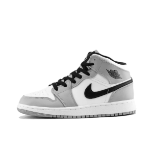 Air Jordan 1 Mid GS 'Light Smoke Grey' 554725-092 - Drop
