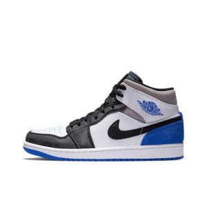 Air Jordan 1 Mid SE 'Royal Black Toe' - 852542 102 - Streetwear