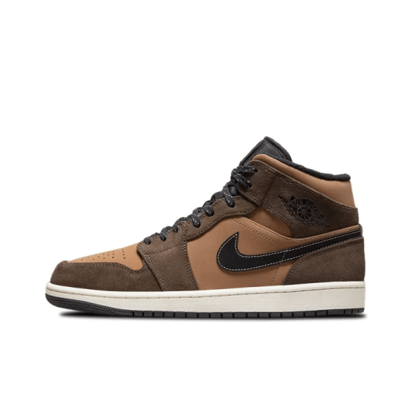 Air Jordan 1 Mid SE 'Dark Chocolate' DC7294-200 - Streetwear