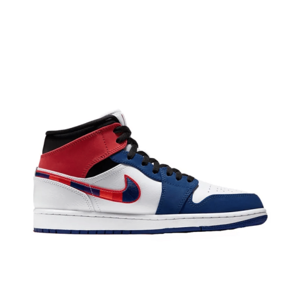 Air Jordan 1 Mid 'Multicolored Swoosh' 852542-146 - Style - Image 2