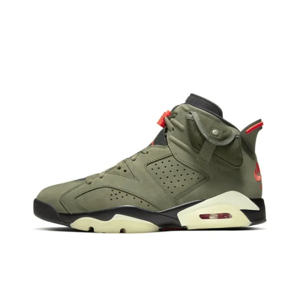 Air Jordan 6 x Travis Scott Medium Olive - CN1084-200 – Streetwear