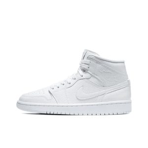 Air Jordan 1 Mid 'White Snakeskin' BQ6472-110 - Style