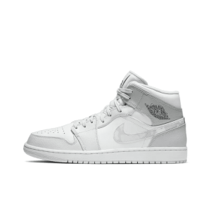 Air Jordan 1 Mid Swoosh Logo - Grey Camo - DC9035-100 - Iconic
