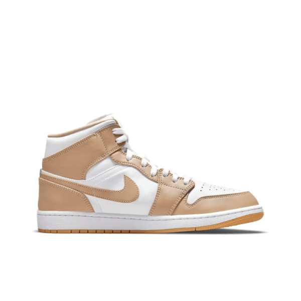 Air Jordan 1 Mid 'Tan Gum' E553558-171 - For Men - Image 3