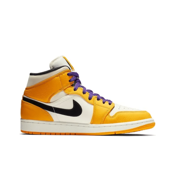 Air Jordan 1 Mid 'Lakers' 852542-700 - Drop - Image 3