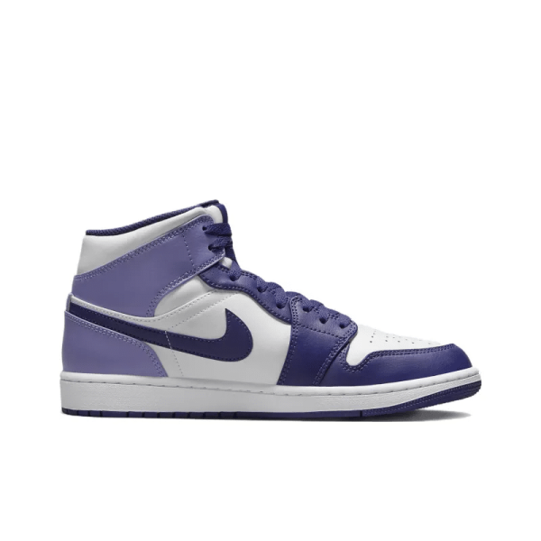 Air Jordan 1 Mid Blueberry - DQ8426-515 - Drop - Image 3