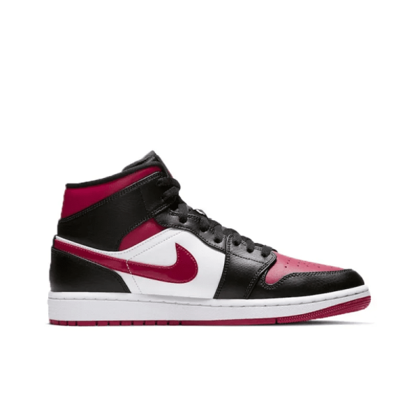 Air Jordan 1 Mid 'Noble Red' 554724-066 - Iconic - Image 3