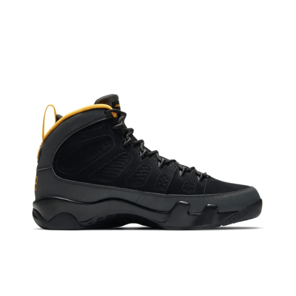 Air Jordan 9 Retro GS Dark Charcoal University Gold - CT8019-070 – Iconic - Image 3