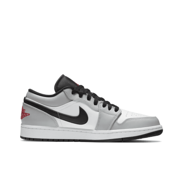 Air Jordan 1 Low 'Light Smoke Grey' 553558-030 - Style - Image 3