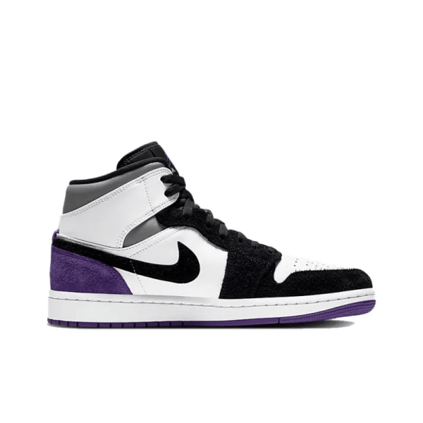Air Jordan 1 Mid SE 'Varsity Purple' 852542-105 - Streetwear - Image 3