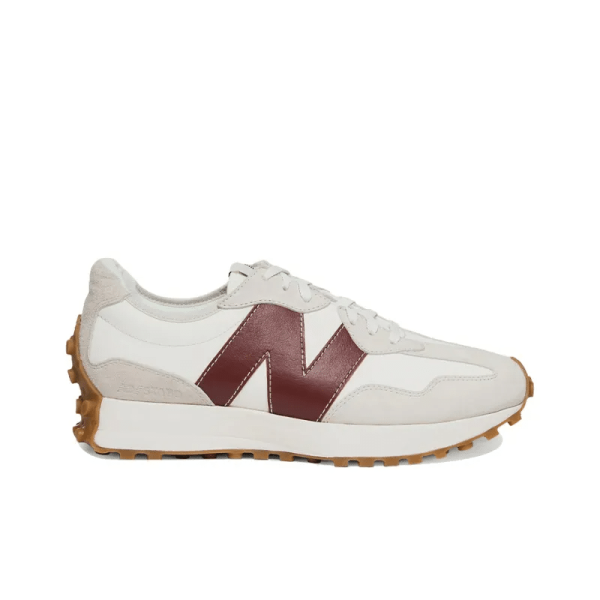 Staud x New Balance 327 Grey Burgundy Womens WS327SG - Style - Image 3