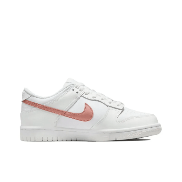 Dunk Low White Pink Gs - Dh9765-100 - Style - Image 3