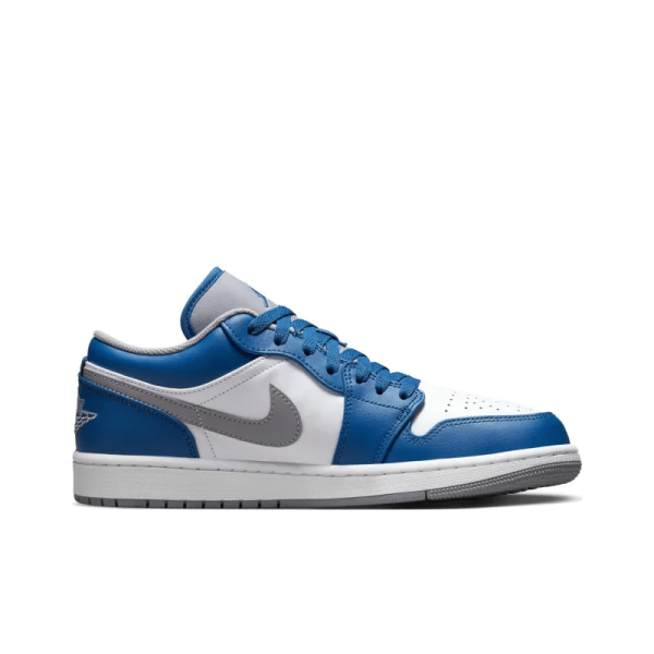 Air Jordan 1 Low ?True Blue? 553558-412 - Drop - Image 3