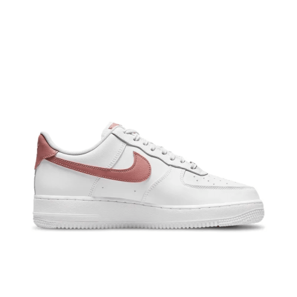 Air Force 1 07 Low Mini Swoosh Rust Pink Womens - Cz0270-103 - Iconic - Image 3