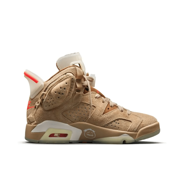 Air Jordan 6 Retro Travis Scott ‘British Khaki’ - DH0690-200 – Limited - Image 3