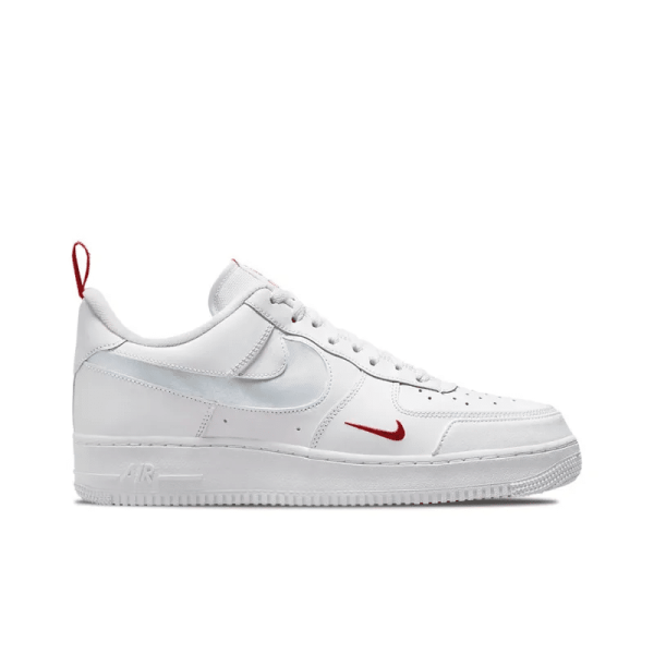 Air Force 1 Low Red Mini Swoosh - Do6709-100 - Streetwear - Image 3