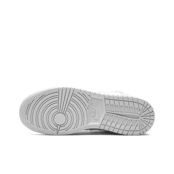 Air Jordan 1 Mid SE GS 'Swoosh Logo - Grey Camo' DD3235-100 - Streetwear - Image 7